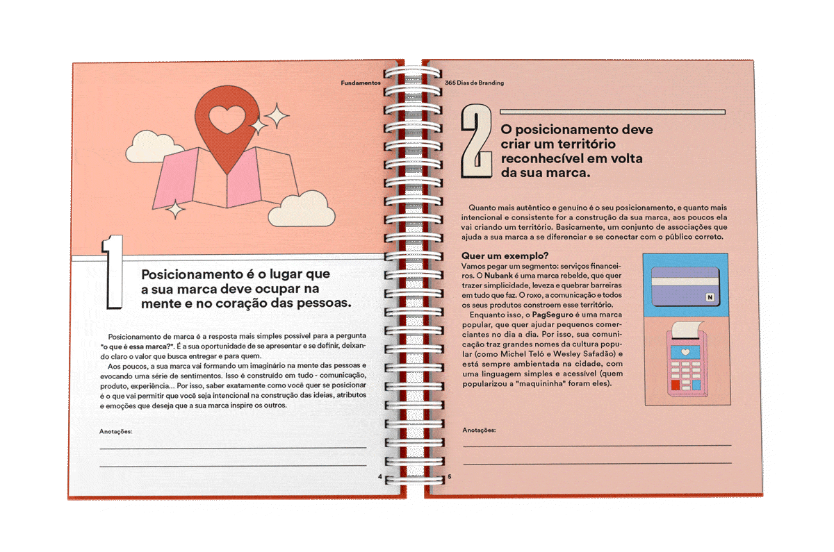 Livro 365 Dias de Branding — Guia Prático com 365 exercícios de branding